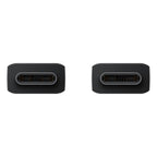 Samsung Laidas USB-C - USB-C 5A 480Mbps 1.8m juodas (EP-DX510JBEGEU)