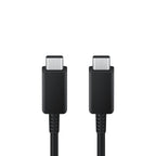 Samsung Laidas USB-C - USB-C 5A 480Mbps 1.8m juodas (EP-DX510JBEGEU)