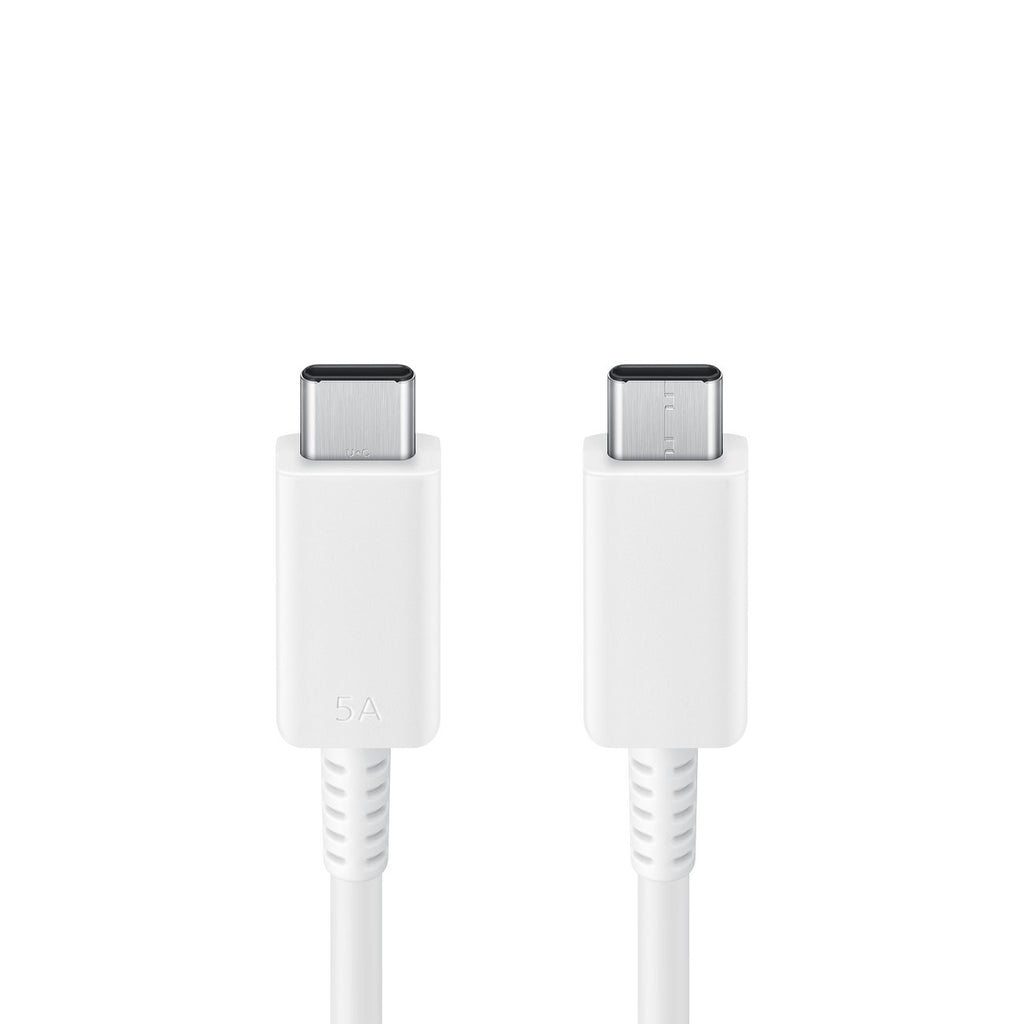 Samsung EP-DX510JWEGEU Laidas USB-C - USB-C 5A 480Mb/s 1.8m - baltas