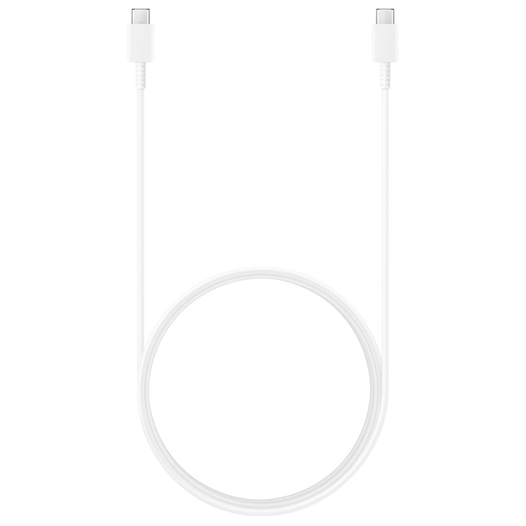 Samsung Laidas USB-C - USB-C 3A 480Mbps 1.8m baltas (EP-DX310JWEGEU)