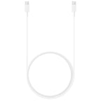Samsung Laidas USB-C - USB-C 3A 480Mbps 1.8m baltas (EP-DX310JWEGEU)