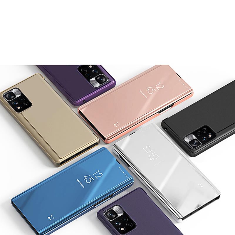 Clear View Case atverčiamas dėklas Realme 10 – juodas -- Realme 10