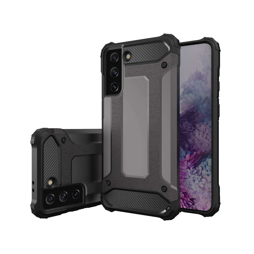 Hybrid Armor dėklas Samsung Galaxy S23+ – juodas