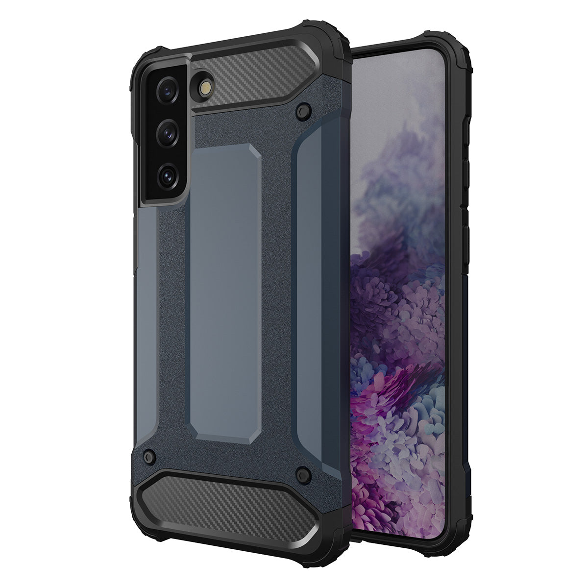 Hybrid Armor dėklas Samsung Galaxy S23 – mėlynas