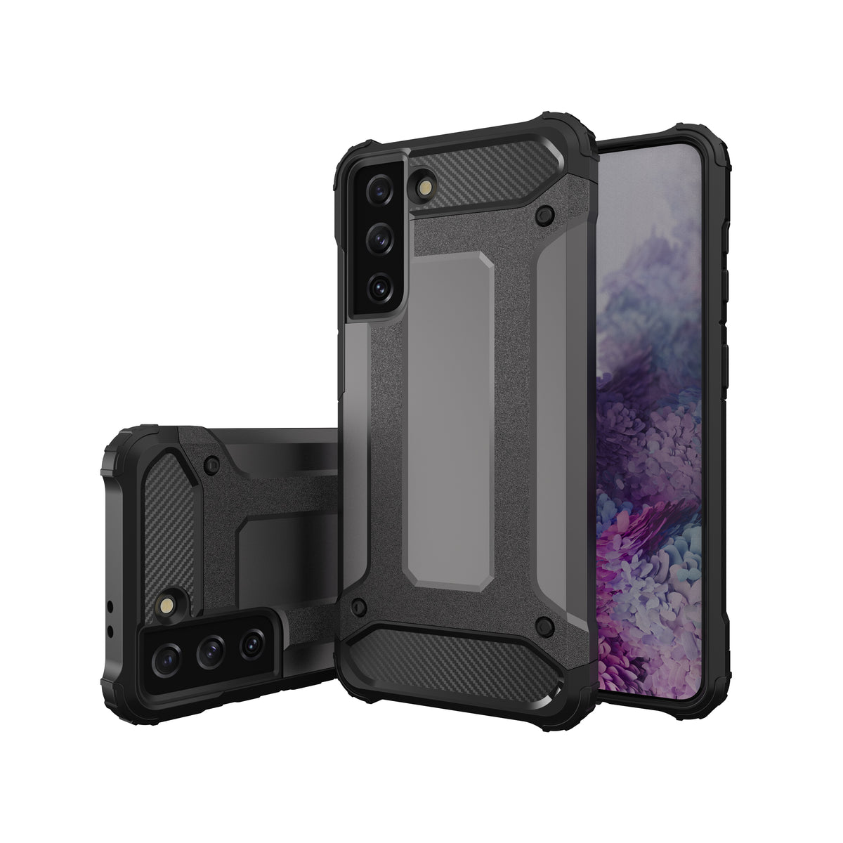 Hybrid Armor dėklas Samsung Galaxy S23 – mėlynas