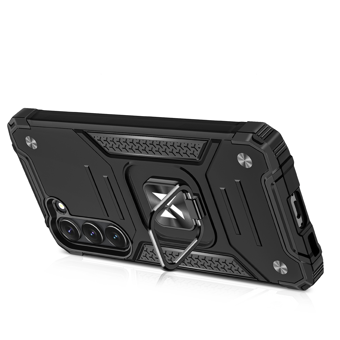 Wozinsky Ring Armor dėklas Samsung Galaxy S23+ – juodas