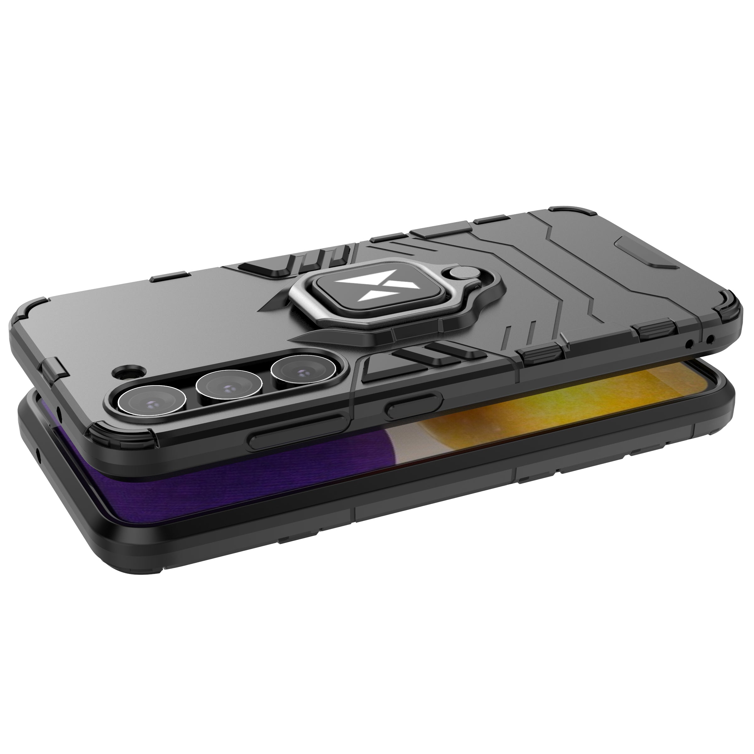 Wozinsky Ring Armor dėklas Samsung Galaxy S23+ – juodas