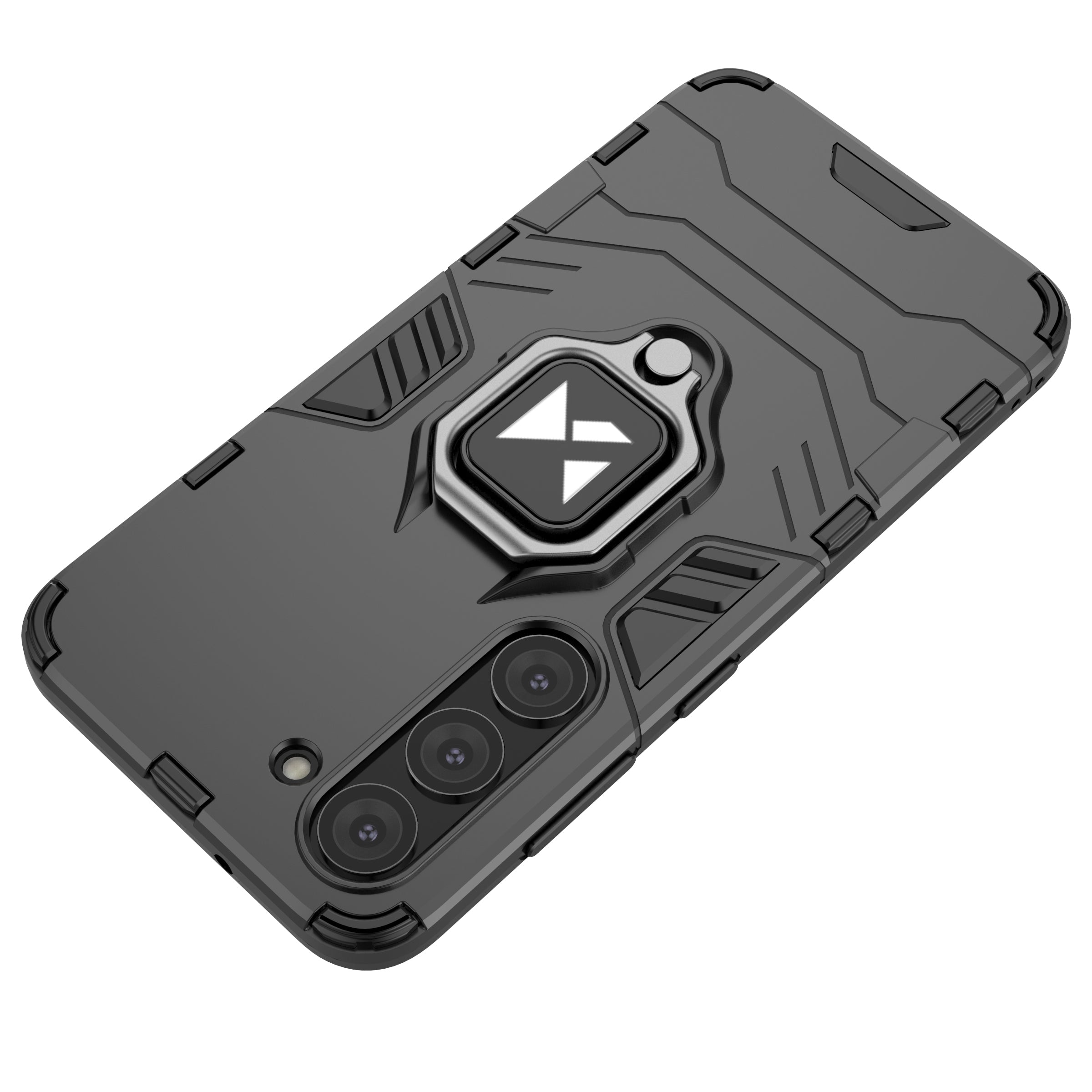 Wozinsky Ring Armor dėklas Samsung Galaxy S23+ – juodas