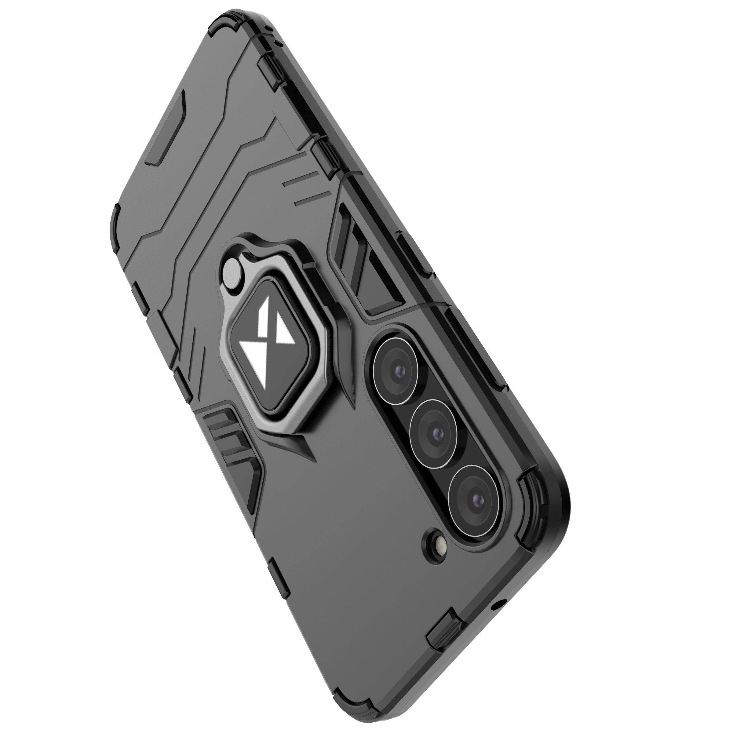 Wozinsky Ring Armor dėklas Samsung Galaxy S23+ – juodas