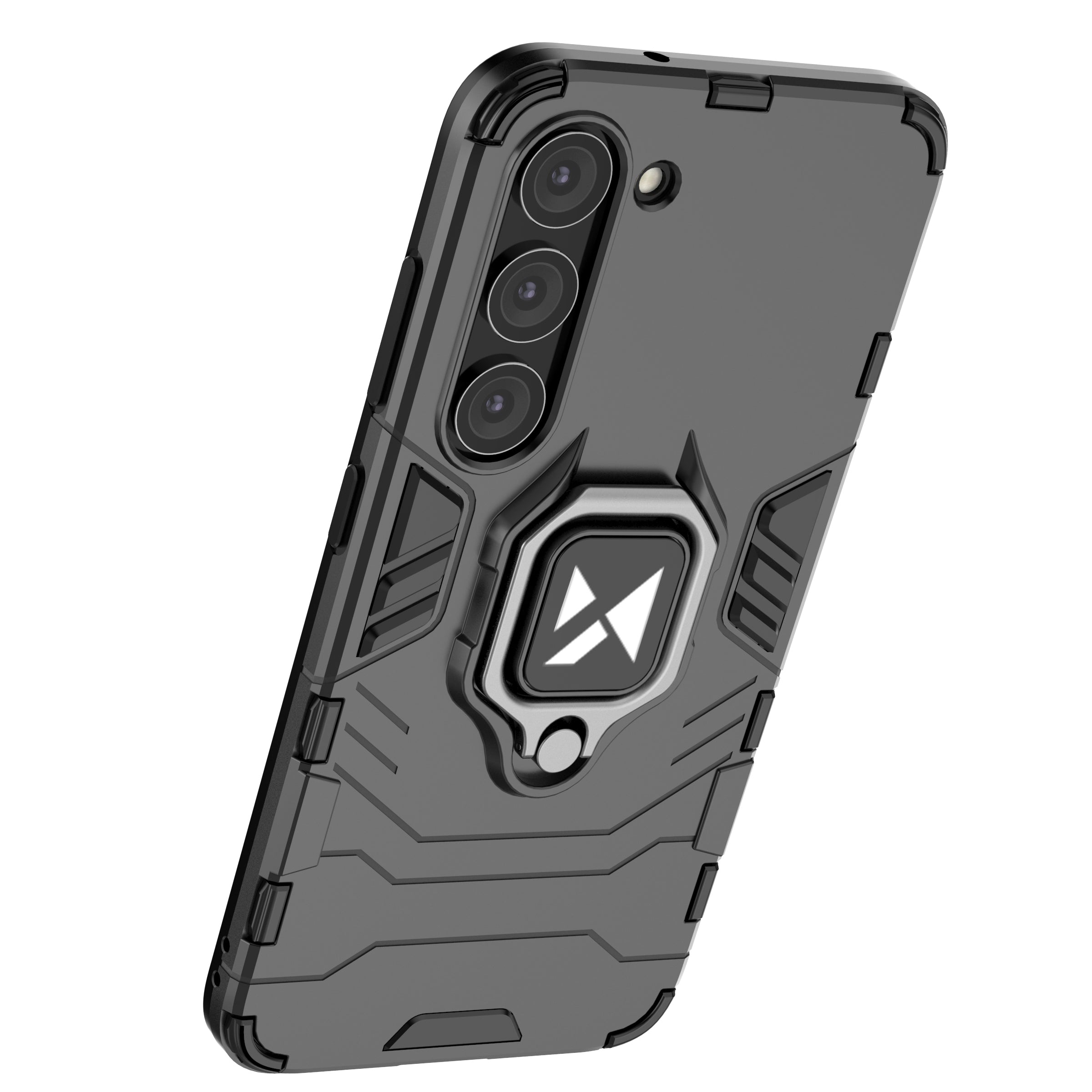Wozinsky Ring Armor dėklas Samsung Galaxy S23+ – juodas