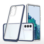 Skaidrus šarvuotas dėklas Samsung Galaxy S23 – mėlynas