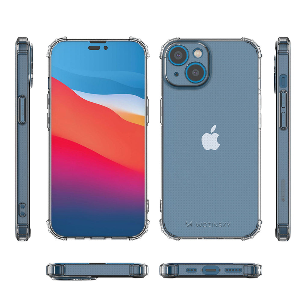 Wozinsky Anti Shock dėklas iPhone 14 Plus – skaidrus
