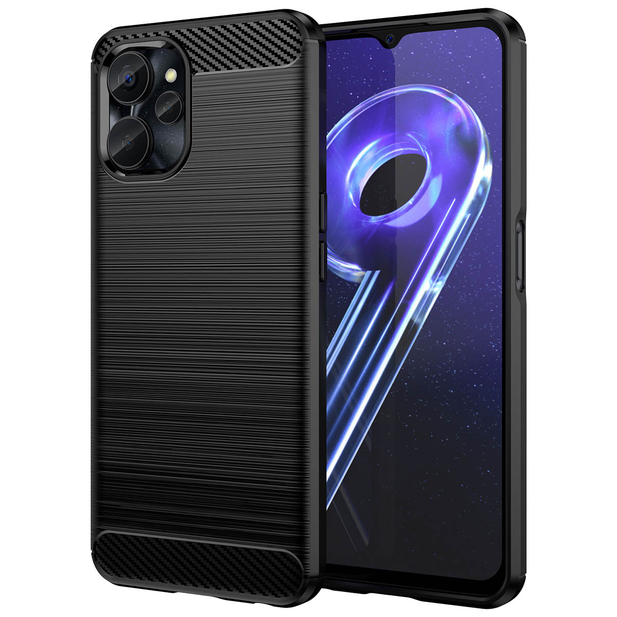 TPU dėklas Realme 10 5G / 9i 5G – juodas -- Realme 10