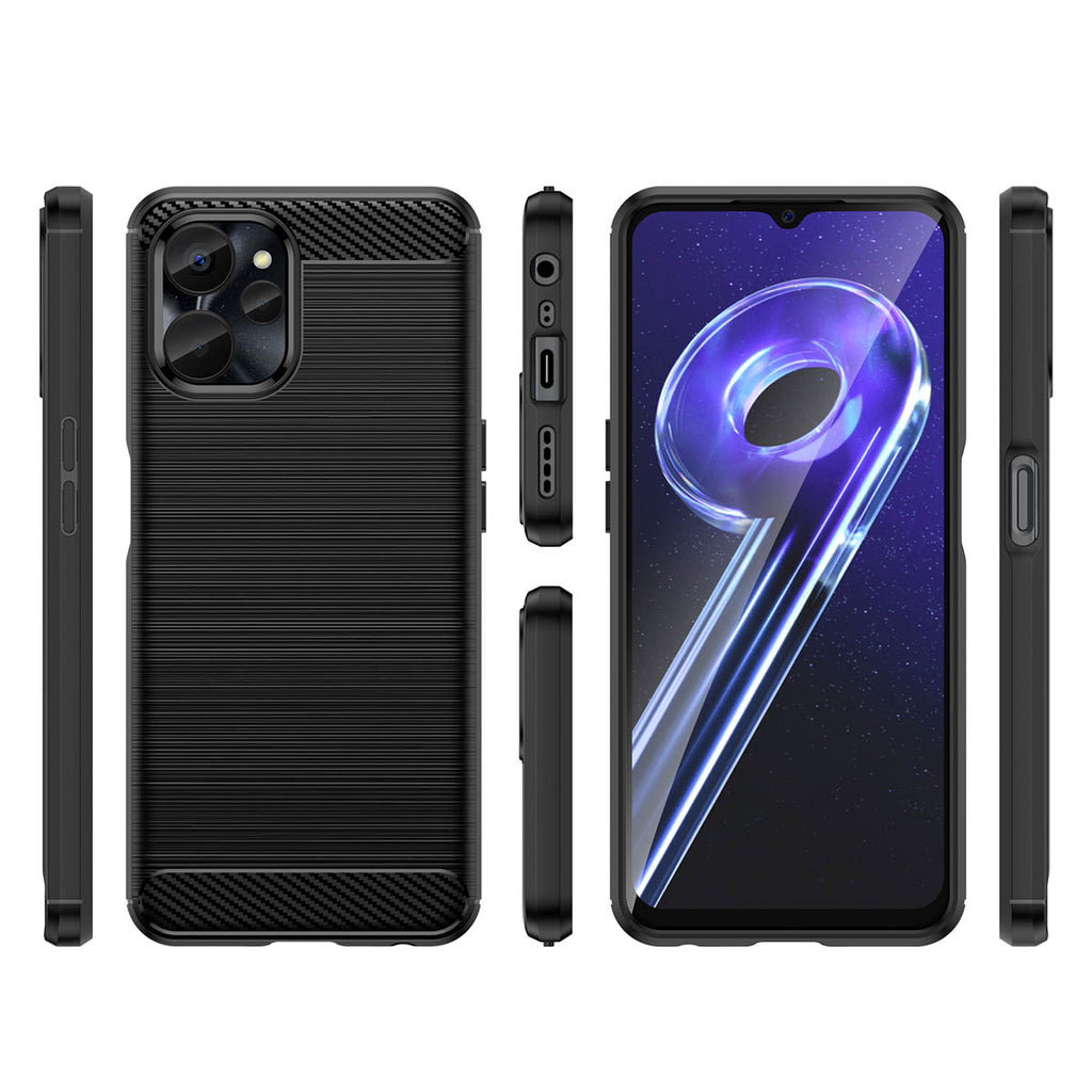 TPU dėklas Realme 10 5G / 9i 5G – juodas -- Realme 10