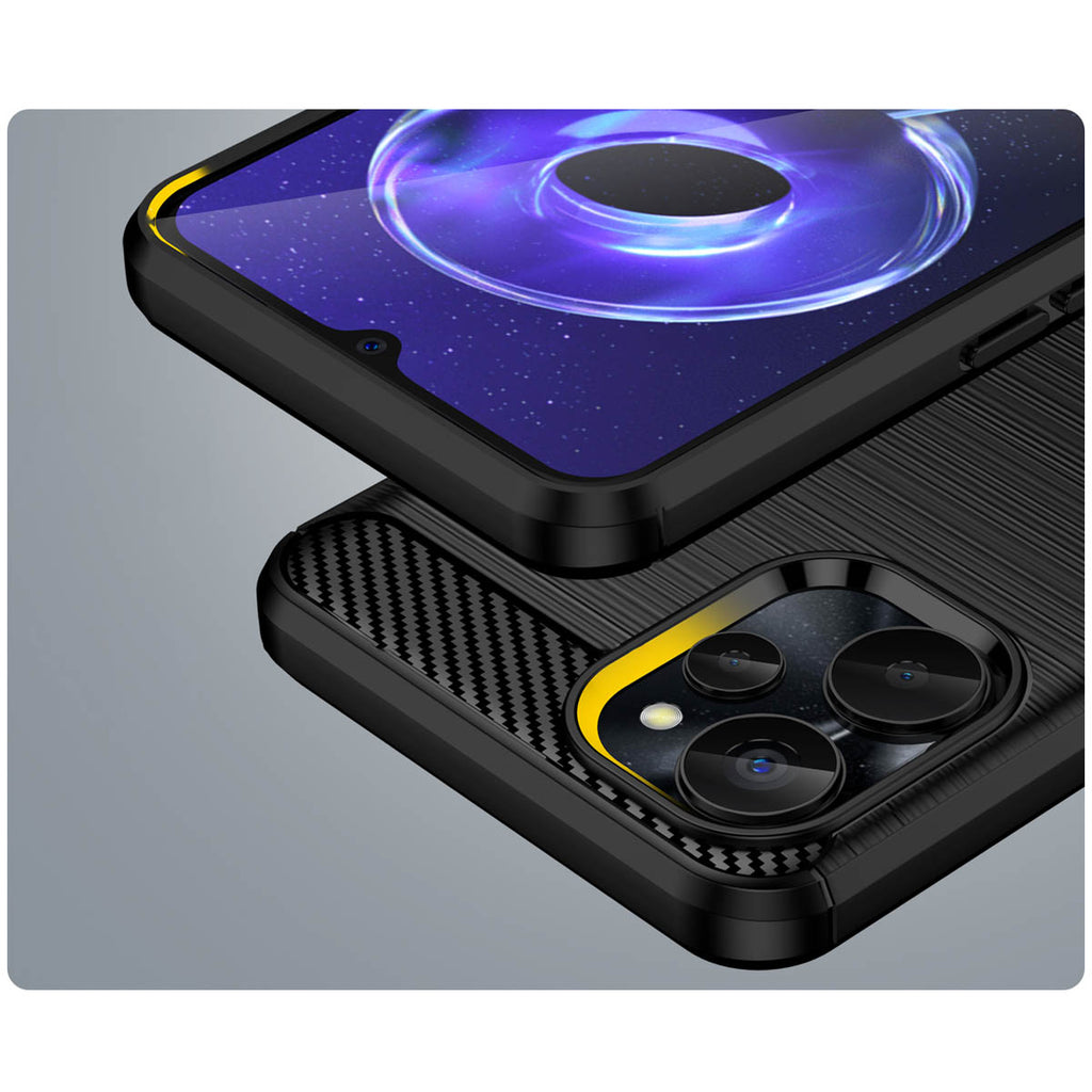 TPU dėklas Realme 10 5G / 9i 5G – juodas -- Realme 10