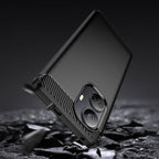 Anglies rašto TPU dėklas Realme 10 Pro+ – juodas -- Realme 10 Pro+