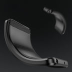 Anglies rašto TPU dėklas Realme 10 Pro+ – juodas -- Realme 10 Pro+