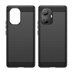 Anglies rašto TPU dėklas Realme 10 Pro+ – juodas -- Realme 10 Pro+