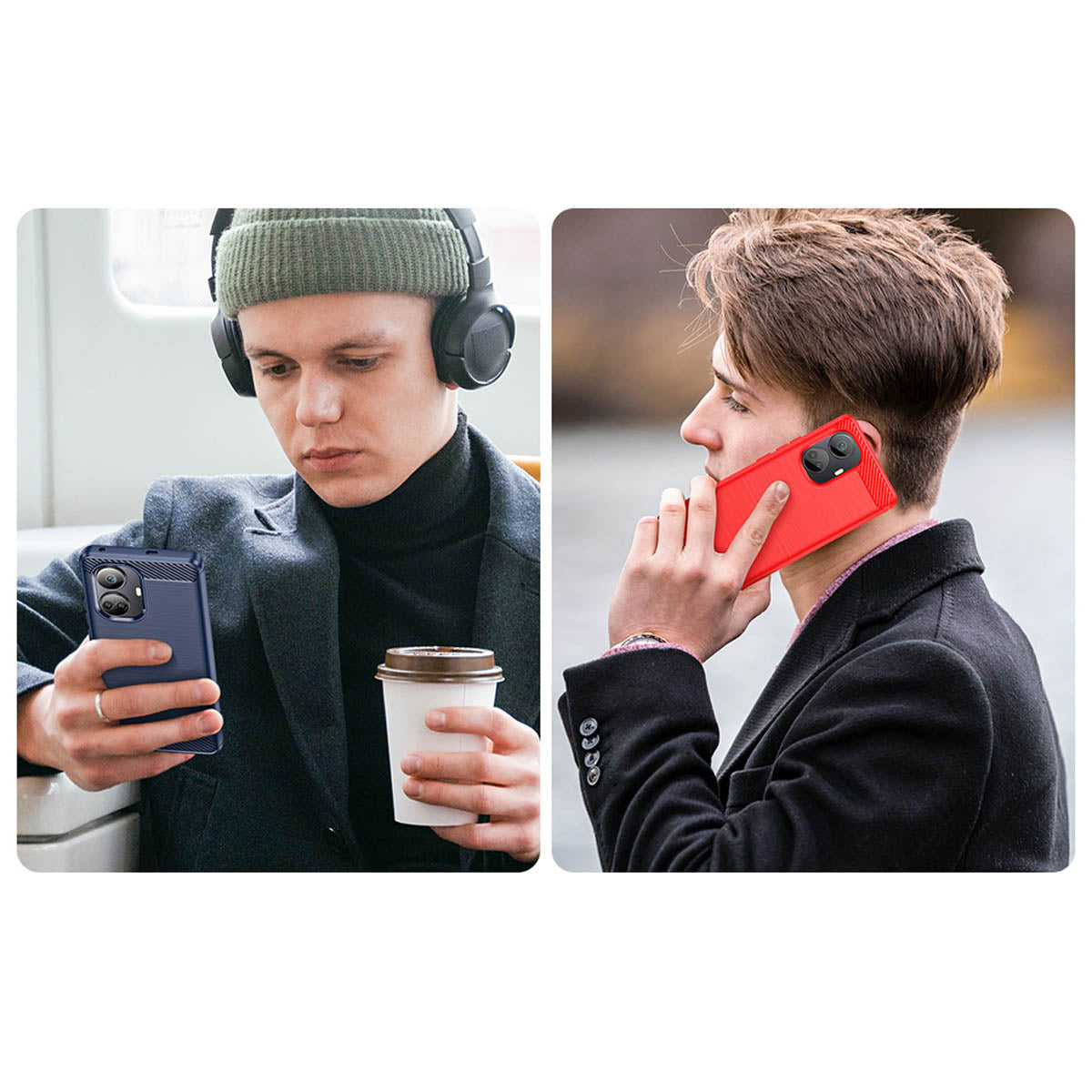 Anglies rašto TPU dėklas Realme 10 Pro+ – juodas -- Realme 10 Pro+