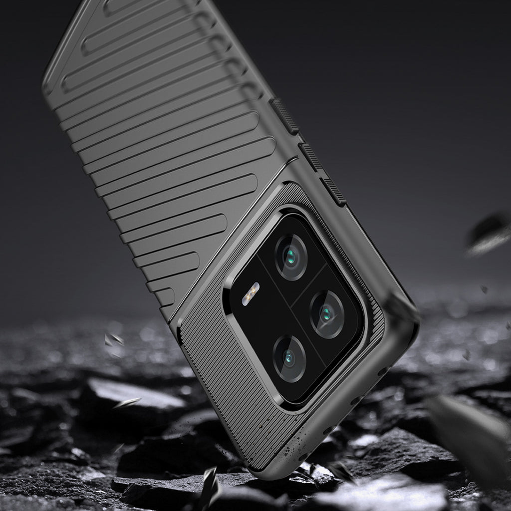 Thunder Case TPU dėklas Xiaomi 13 Pro – juodas -- Xiaomi 13 Pro