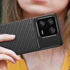 Thunder Case TPU dėklas Xiaomi 13 Pro – juodas -- Xiaomi 13 Pro
