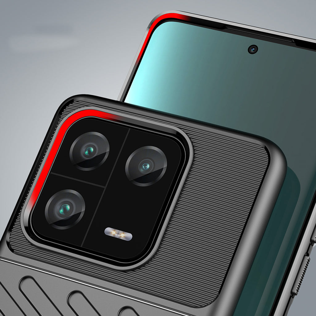 Thunder Case TPU dėklas Xiaomi 13 Pro – juodas -- Xiaomi 13 Pro