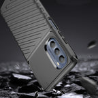 „Thunder“ dėklas, skirtas Motorola Moto G62 5G juodas silikoninis šarvų dėklas -- Motorola Moto G62
