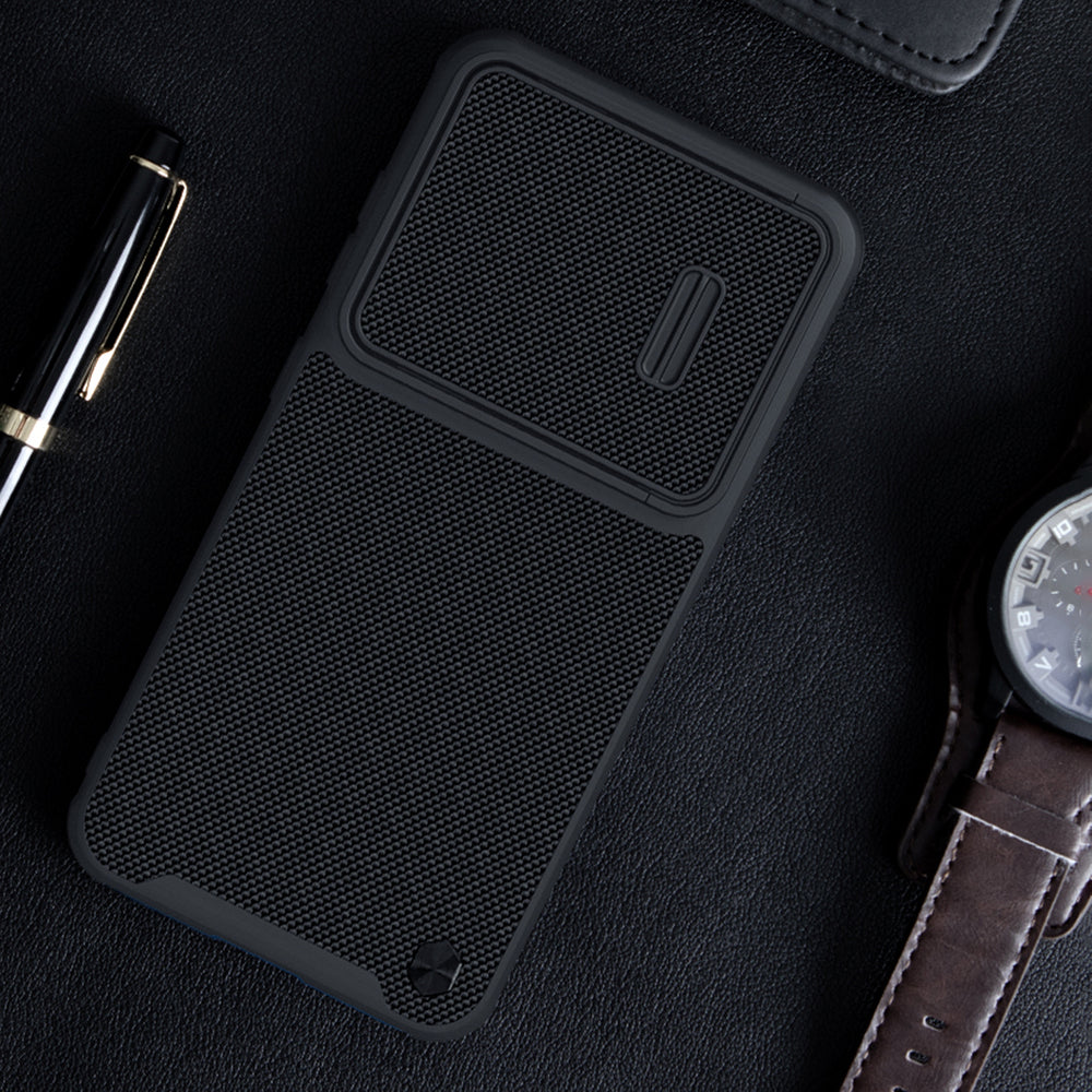 Nillkin Textured S dėklas Galaxy S23+ – juodas