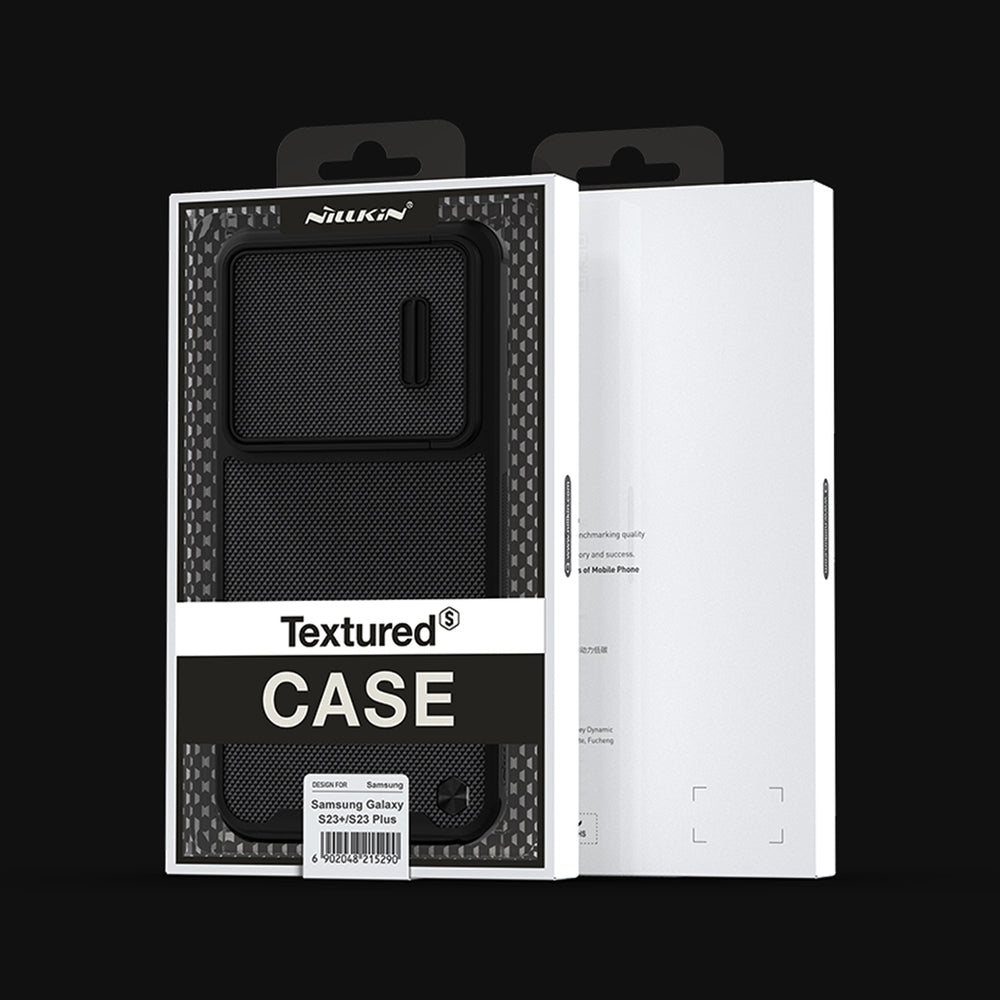 Nillkin Textured S dėklas Galaxy S23+ – juodas -- Samsung Galaxy S23+