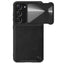 Nillkin CamShield Leather S dėklas Galaxy S23+ – juodas