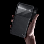 Nillkin CamShield Leather S dėklas Galaxy S23+ – juodas