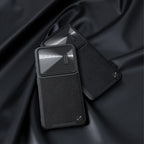 Nillkin CamShield Leather S dėklas Galaxy S23+ – juodas