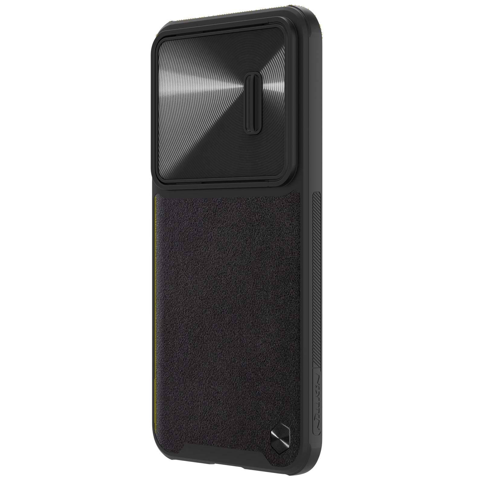 Nillkin CamShield Leather S dėklas Galaxy S23+ – juodas