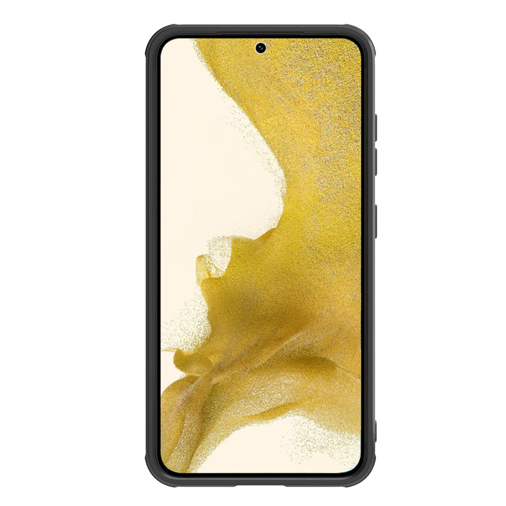 Nillkin dėklas Samsung Galaxy S23 su kameros dangteliu – juodas