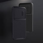 Nillkin Synthetic Fiber S dėklas Galaxy S23+ – juodas