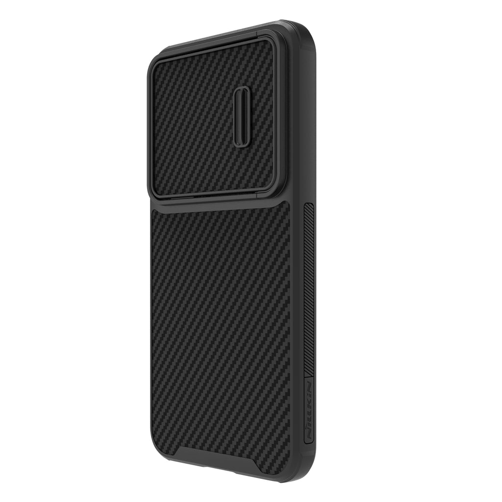 Nillkin Synthetic Fiber S dėklas Galaxy S23+ – juodas