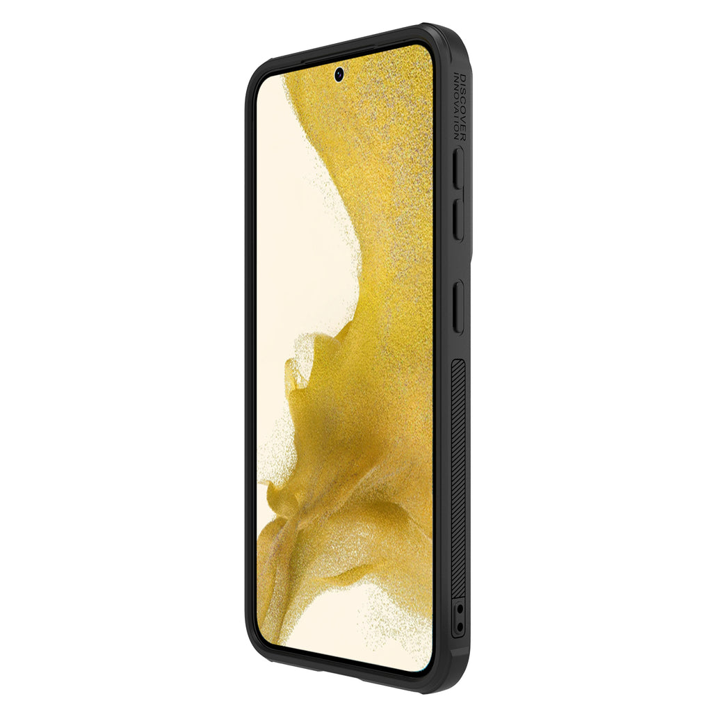 Nillkin Synthetic Fiber S dėklas Galaxy S23+ – juodas