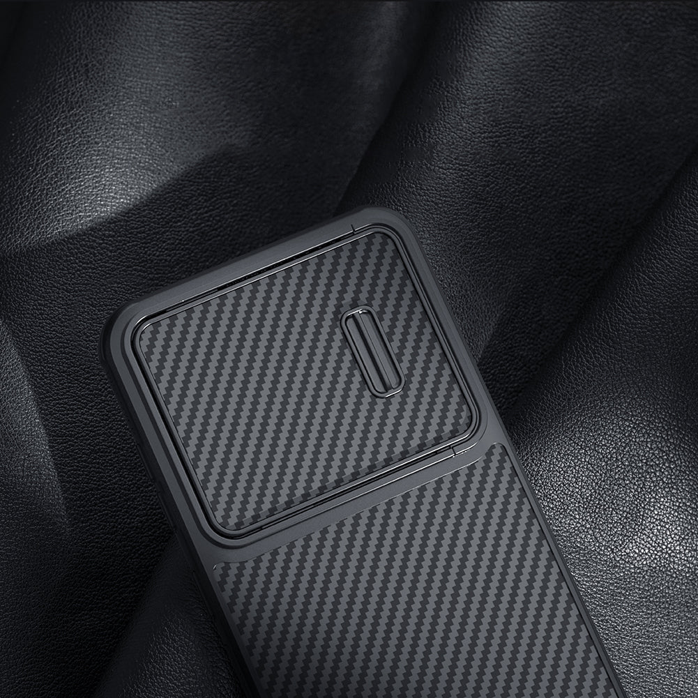 Nillkin Synthetic Fiber S dėklas Galaxy S23+ – juodas