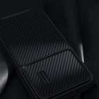 Nillkin Synthetic Fiber S dėklas Galaxy S23+ – juodas
