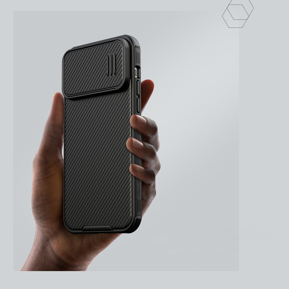 Nillkin CamShield S dėklas iPhone 14 Pro Max – žalias