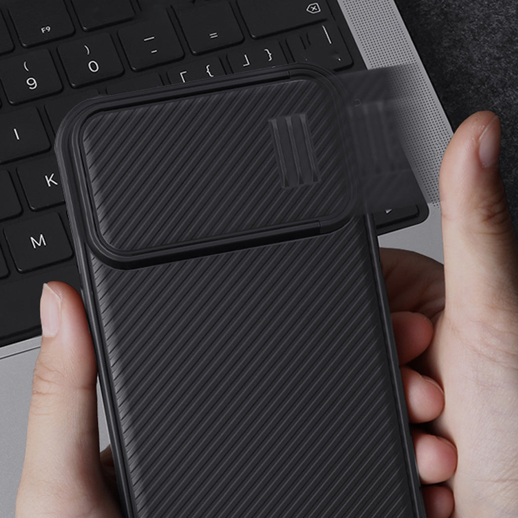 Nillkin CamShield S dėklas iPhone 14 Pro Max – juodas