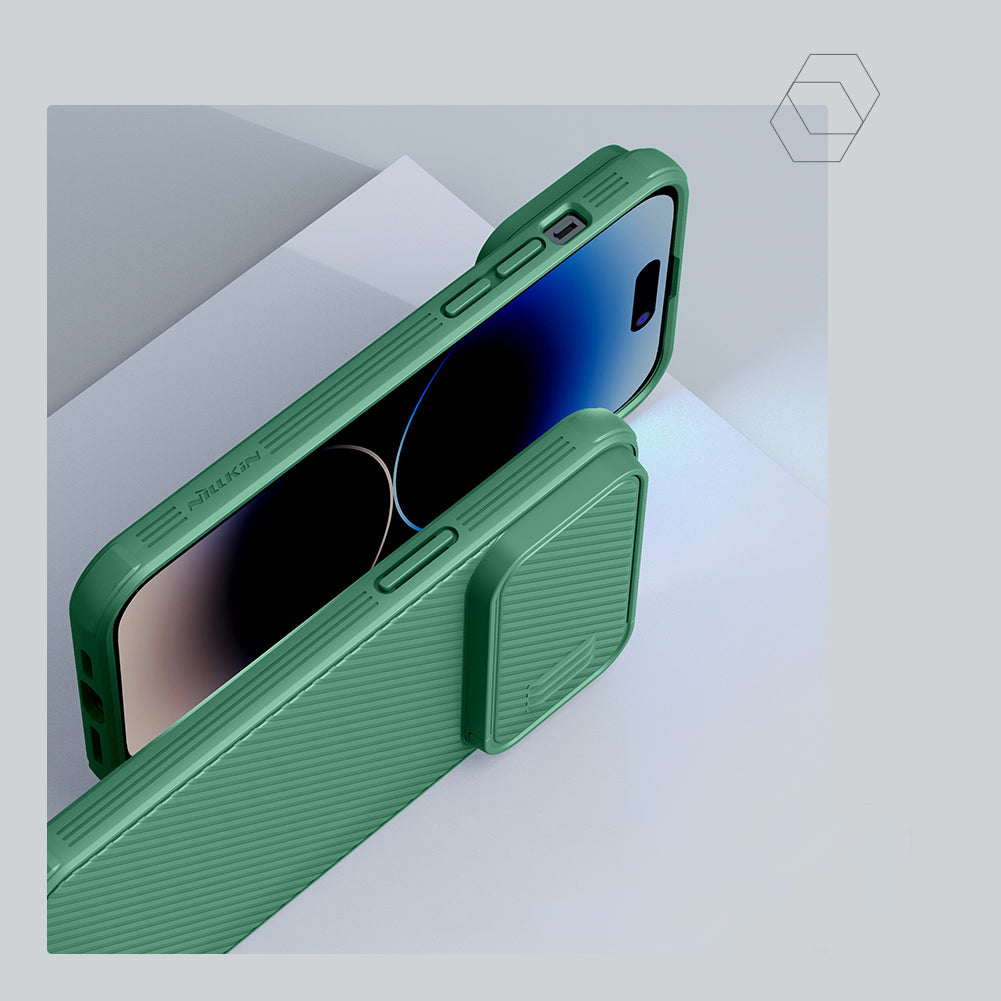 Nillkin CamShield S dėklas iPhone 14 Pro Max – juodas