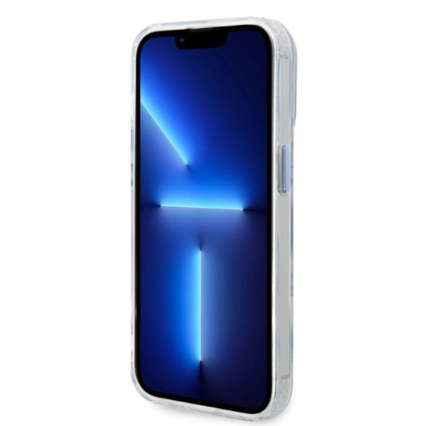 Guess MagSafe dėklas iPhone 14 Pro Max – mėlynas