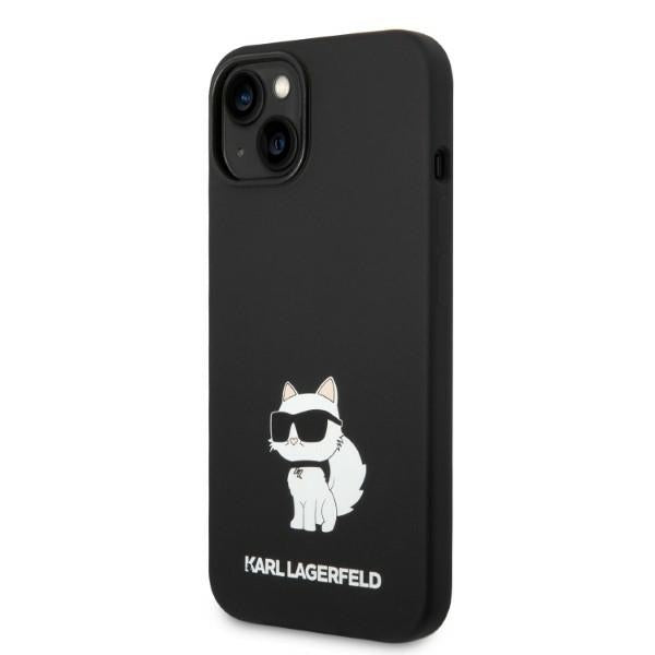 Karl Lagerfeld MagSafe dėklas iPhone 14 Plus – juodas