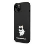 Karl Lagerfeld MagSafe dėklas iPhone 14 Plus – juodas