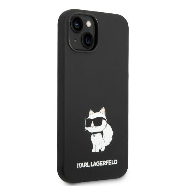 Karl Lagerfeld MagSafe dėklas iPhone 14 Plus – juodas