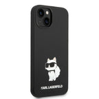 Karl Lagerfeld MagSafe dėklas iPhone 14 Plus – juodas
