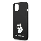 Karl Lagerfeld MagSafe dėklas iPhone 14 Plus – juodas