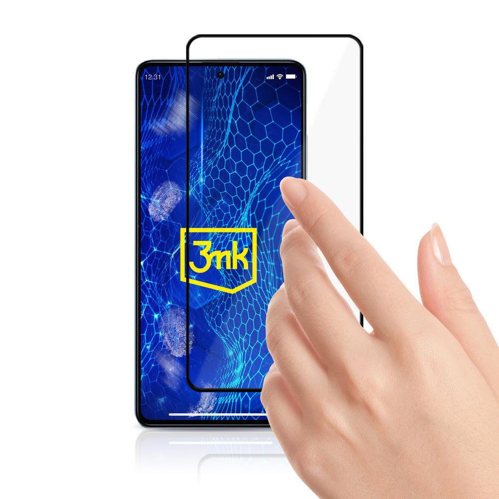 Grūdintas stiklas skirtas Xiaomi Redmi Note 12 Pro 9H iš 3mk HardGlass Lite serijos -- Cell phone tempered glass