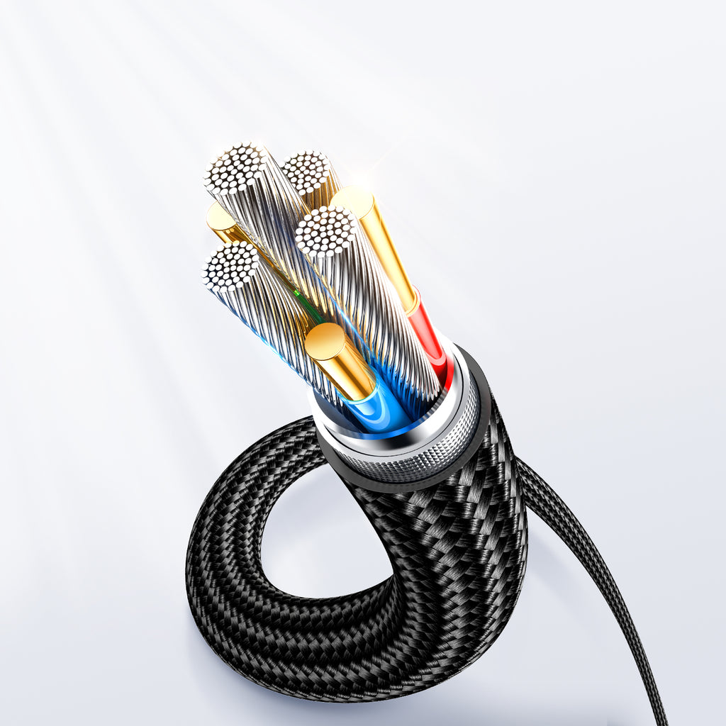 Joyroom A4 Laidas USB-C / Lightning 20W 1.2m su ekranu - juodas -- Cell phone cables
